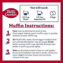 Muffin Quick Bread Mix Lemon Poppy Seed Streusel 6 Pack 14.5 oz Easy Bake New