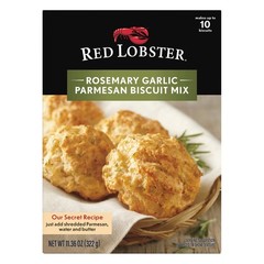 Red Lobster Rosemary Garlic Parmesan Biscuit Mix 11.36 oz Box – 5 PACK