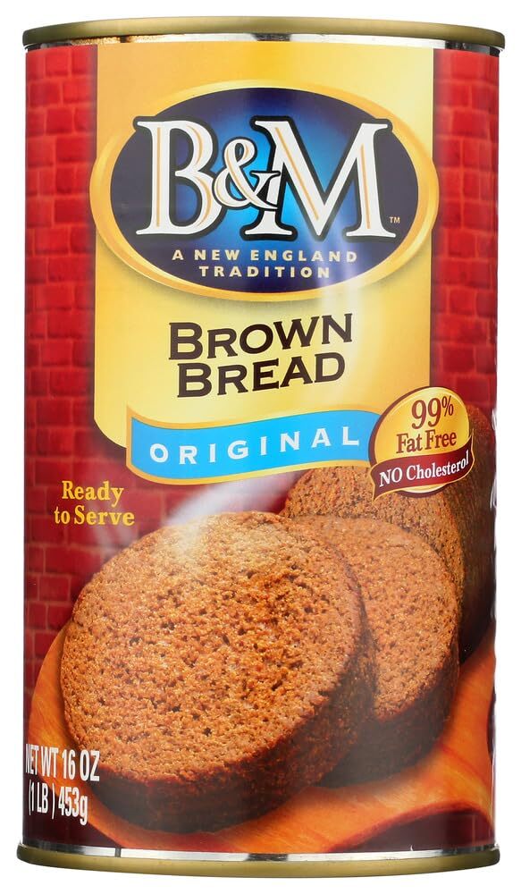B&M Bread Brown Plain Pack of 2 16 oz