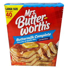 Mrs Butterworth’s Buttermilk Complete Pancake & Waffle Mix 32 oz Butterworths