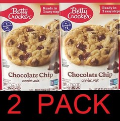 Betty Crocker Chocolate Chip Cookie Mix 17.5 oz Packet – 2 PACK