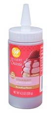 Wilton Dessert Drizzle Strawberry 4.2 oz Pack of 2