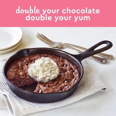 Easy Brownie Kit Double Fudge Mix, 4-Pack – Quick & Delicious Home Baking