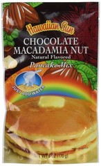 Hawaiian Sun Chocolate Macadamia Nut Pancake Mix Just Add Water 6oz