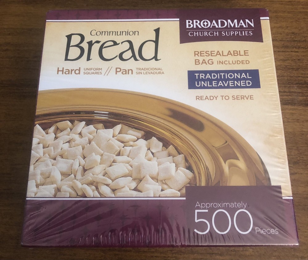 Communion Bread, Hard, 500 Count