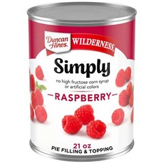 (3 Pack) Wilderness Raspberry Pie Filling and Topping, 21 Oz.