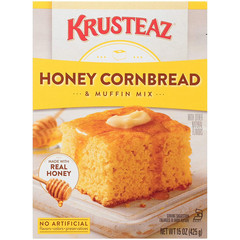 Krusteaz Honey Cornbread Mix, 15 OZ (Pack – 3)