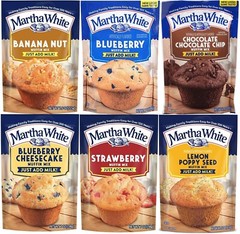 Martha White Muffin Mix Variety 6 Pack 7 Ozs Each