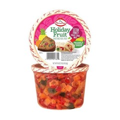 Extra Fancy Candied Fruit Mix Fat Free Gluten Free Vegan Baking Ingredient 1lb