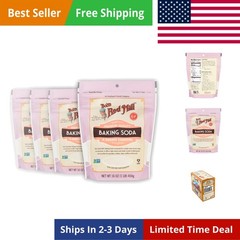Bob’S Red Mill Baking Soda, 16Oz (Pack of 4) – Non GMO, , Paleo Friendly, K