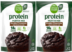 Protein Double Chocolate Muffin Mix ( 2 Bags, 14 oz. Each Bag)