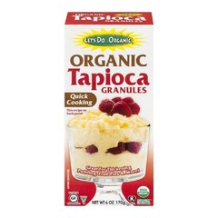 Organic Tapioca Granules Flour Starch Baking Pudding Mix Gluten- Free 6 Oz