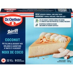 Dr Oetker Shirriff Coconut Pie Filling & Dessert Mix