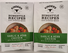 Kinder’s® Homestyle Recipes Garlic & Herb Chicken Seasoning Mix (2 PACK)