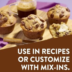 KRUSTEAZ Chocolate CHUNK Muffin Mix 18.25 oz Box – 6 PACK