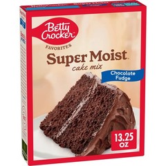 Betty Crocker Favorites Super Moist Cake Mix Chocolate Fudge 13.25 oz – 12 PACK