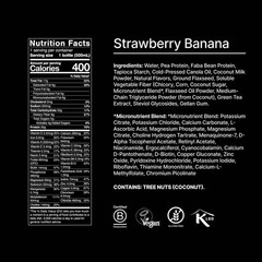 Strawberry Banana 35g Protein Drink – 4pk, Vegan, Gluten-Free, Non-GMO