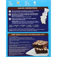 Sugar Free Brownie Mix Chocolate Fudge Flavored