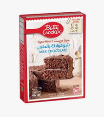 Betty Crocker Milk Chocolate Cake Mix, 375 g, Rich Taste & No Artificial Color