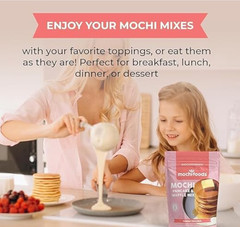 Mochi Foods Hawaii Original Mochi Pancake Mix – Light, Fluffy 3.3 lb