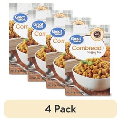 (4 pack) Cornbread Stuffing Mix, 6 oz
