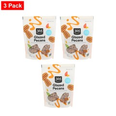 365 By WFM, Glazed Pecans, 8 Ounce – 3 Pack