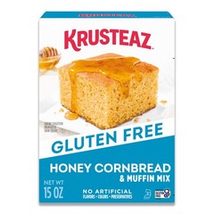 15oz Gluten Free Honey Cornbread Muffin Mix Allergen Friendly Baking Supply