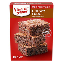 Duncan Hines Brownie Mix, Chewy Fudge, 18.3 Oz.
