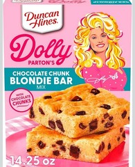 Duncan Hines Dolly Parton’s Chocolate Chunk Blondie Bar Dessert Mix, 14.25 oz.