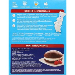 6 Pack Pillsbury Zero Sugar Moist Supreme Devil’s Food Premium Cake Mix 16Oz Box
