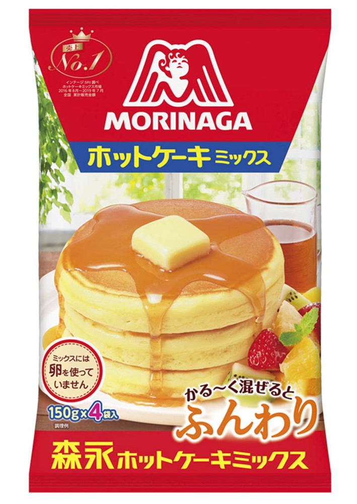 Morinaga Fluffy Hot Cake, Pancake Mix | 21 .6 oz each ( Set of 6 Packs ) – Japan