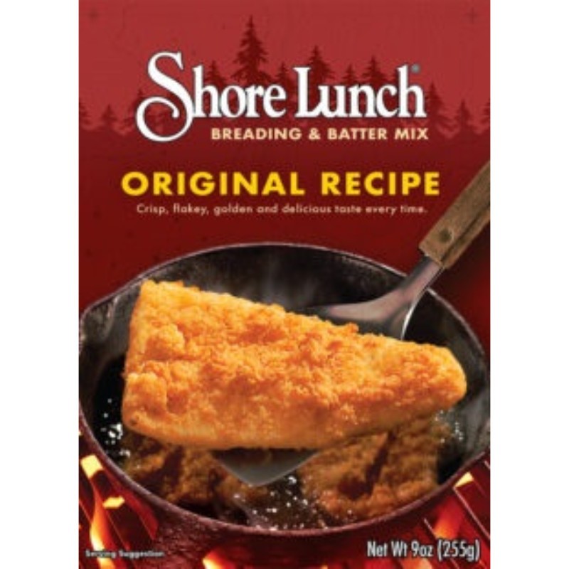 5x Shore Lunch Breading & Batter Mix Original Recipe Fish Fry Kitchen Bulk 9oz