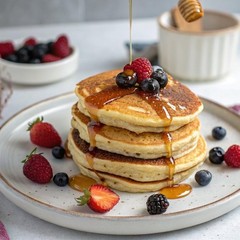 American Style Buttermilk Pancake Mix, 256 oz, Ideal for Breakfast and Snacks
