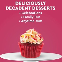 DUNCAN HINES Perfectly Moist RED VELVET Cake Mix 15.25 oz Box – 8 PACK