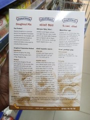 Yeast Sachet Included Doughnut Mix High Quality Ingredients are Premixed