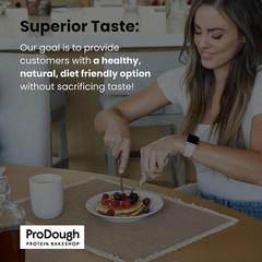 Prodough Shop Buttermilk Pancake and Waffle Mix – Gluten Free, Low Carb, High Pr