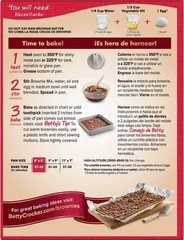 Betty Crocker Delights Supreme Chocolate Chunk Brownie Mix 18 oz Box