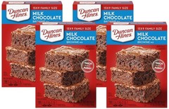 Indulgent Milk Chocolate Brownie Mix – Pack of 4, Perfect for Any Occasion