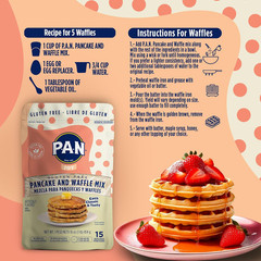 P.A.N Pancake and Waffle Mix – Gluten Free 1 Lb. (6 Pack)
