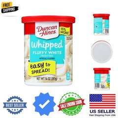 Whipped Fluffy White Flavored Frosting, 14 oz.