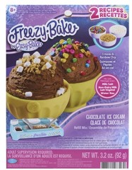 LOT OF 7 Freezy-Bake by Easy-Bake 2 Strawberry +5 Chocolate Ice Cream Refill Mix