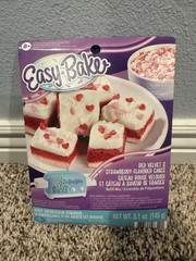 Easy-Bake Red Velvet and Strawberry Cakes Refill Mix 160 G