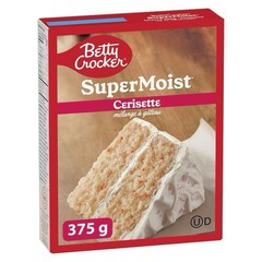 Betty Crocker Super Moist Cherry Chip Cake Mix, 375g
