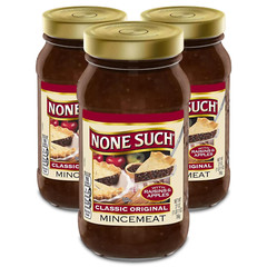 Classic Original Mincemeat with Raisins and Apples, 27 Ounce (Pack of 3)