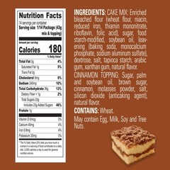 Krusteaz Cinnamon Swirl Crumb Cake and Muffin Mix, 21 oz Box