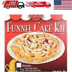Quick and Easy KIT Funnel Cake Mix, 9.6 Oz – Perfect for Any Occasion