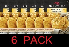 Red Lobster Honey Butter Biscuit Mix 11.36 oz Box – 6 PACK