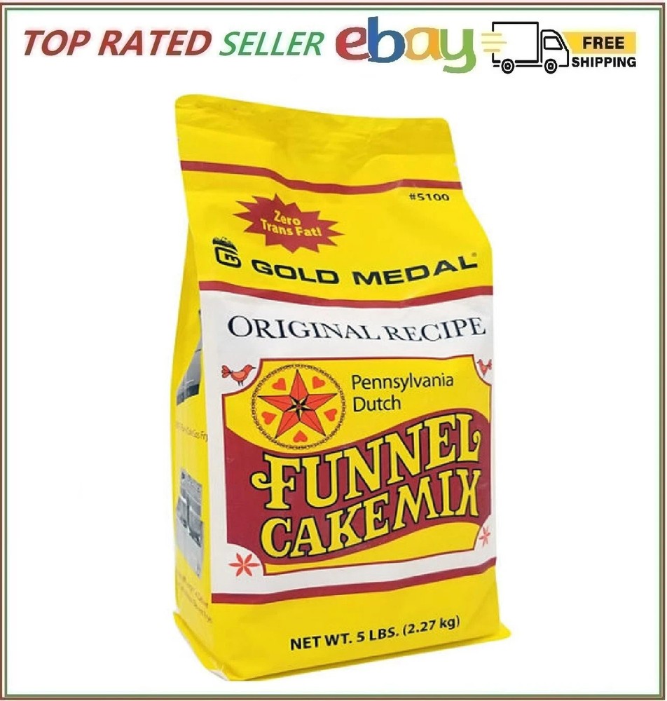 Gold Medal Pennsylvania Deluxe Dutch Funnel Cake Mix (5 lb. bags, 6 ct.)
