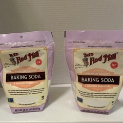2 PACK Bob’s Red Mill Baking Soda Gluten Free 16 Oz (Total 32 Oz) expires 09/27