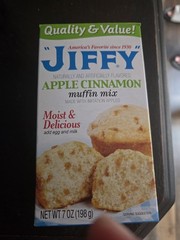 Jiffy Corn Muffin Mix Apple Cinnamon Muffin Mix. 3 7oz Boxes